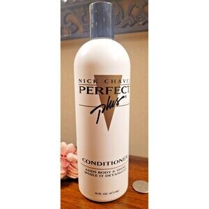 Nick Chavez Perfect Plus CONDITIONER Hair Adds Body Shine Detangles 16 fl oz NOS